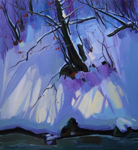 Winter van Tigran Avetyan, Schilderij te koop op Singulart