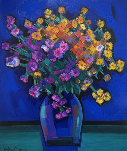 Flowers di Tigran Avetyan, Pittura in vendita su Singulart