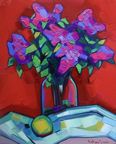 Lilacs von Tigran Avetyan, Malerei kaufen auf Singulart