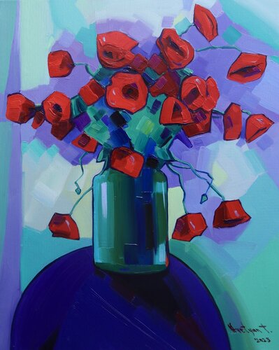 Poppies par Tigran Avetyan, Peinture en vente sur Singulart