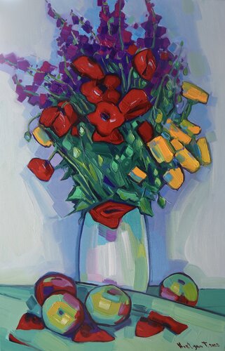 Field flowers by Tigran Avetyan, Painting for Sale on Singulart