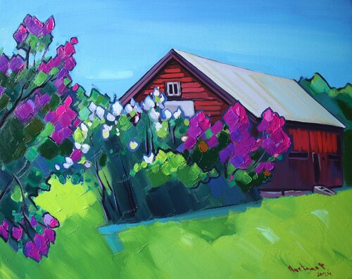 Landscape by Tigran Avetyan, Painting for Sale on Singulart