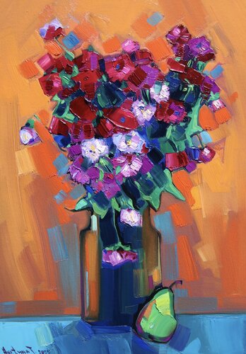 Flowers di Tigran Avetyan, Pittura in vendita su Singulart