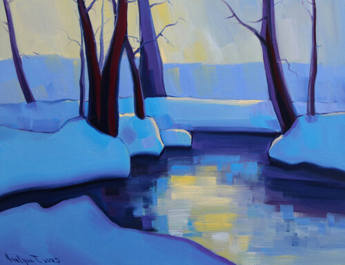 Winter by Tigran Avetyan, Painting for Sale on Singulart