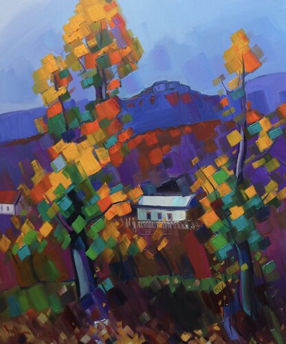 Autumn day van Tigran Avetyan, Schilderij te koop op Singulart