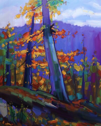Autumn day by Tigran Avetyan, Painting for Sale on Singulart