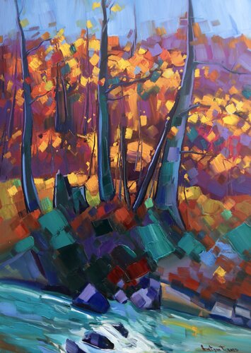 Autumn mood by Tigran Avetyan, Painting for Sale on Singulart