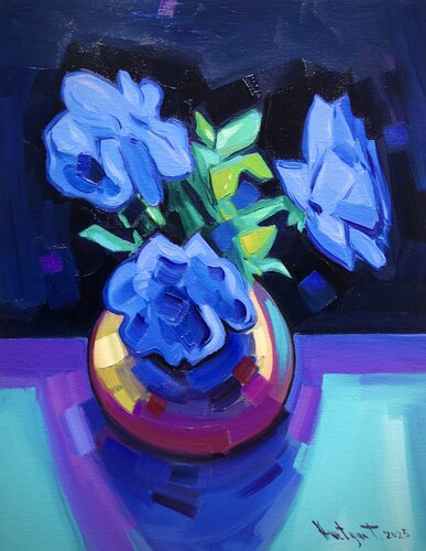 Flowers di Tigran Avetyan, Pittura in vendita su Singulart