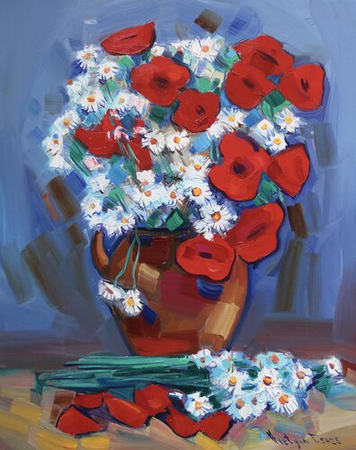 Field flowers von Tigran Avetyan, Malerei kaufen auf Singulart