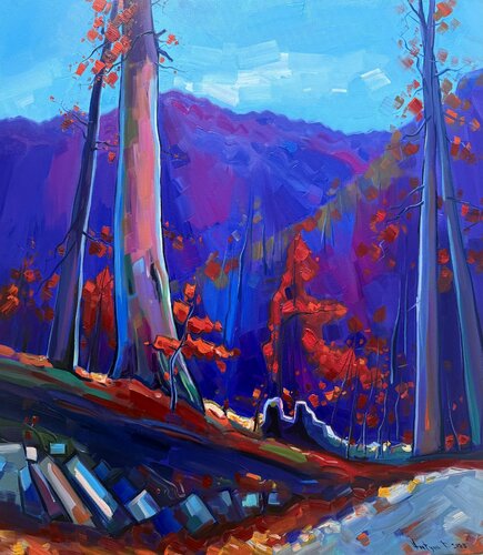Late autumn by Tigran Avetyan, Painting for Sale on Singulart