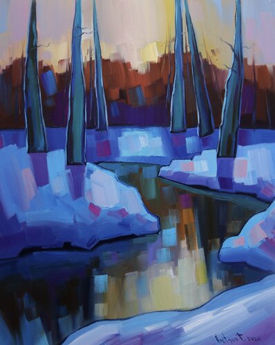 Winter von Tigran Avetyan, Malerei kaufen auf Singulart