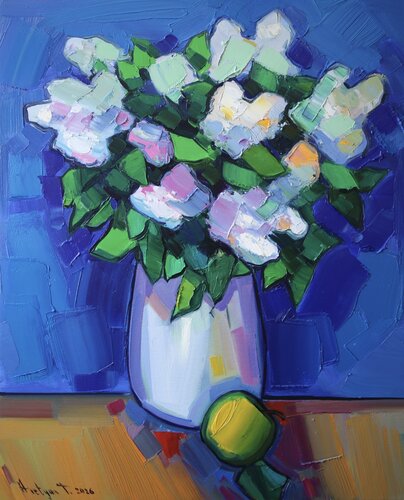 Lilacs by Tigran Avetyan, Painting for Sale on Singulart
