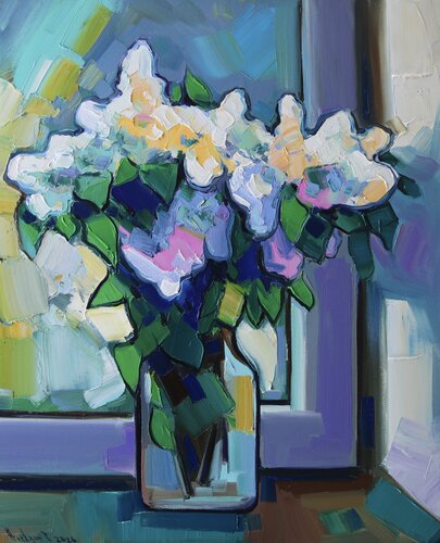 Lilacs by Tigran Avetyan, Painting for Sale on Singulart