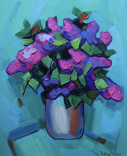 Lilacs by Tigran Avetyan, 絵画 for Sale on Singulart