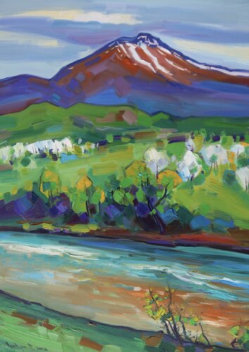 Landscape by Tigran Avetyan, Painting for Sale on Singulart