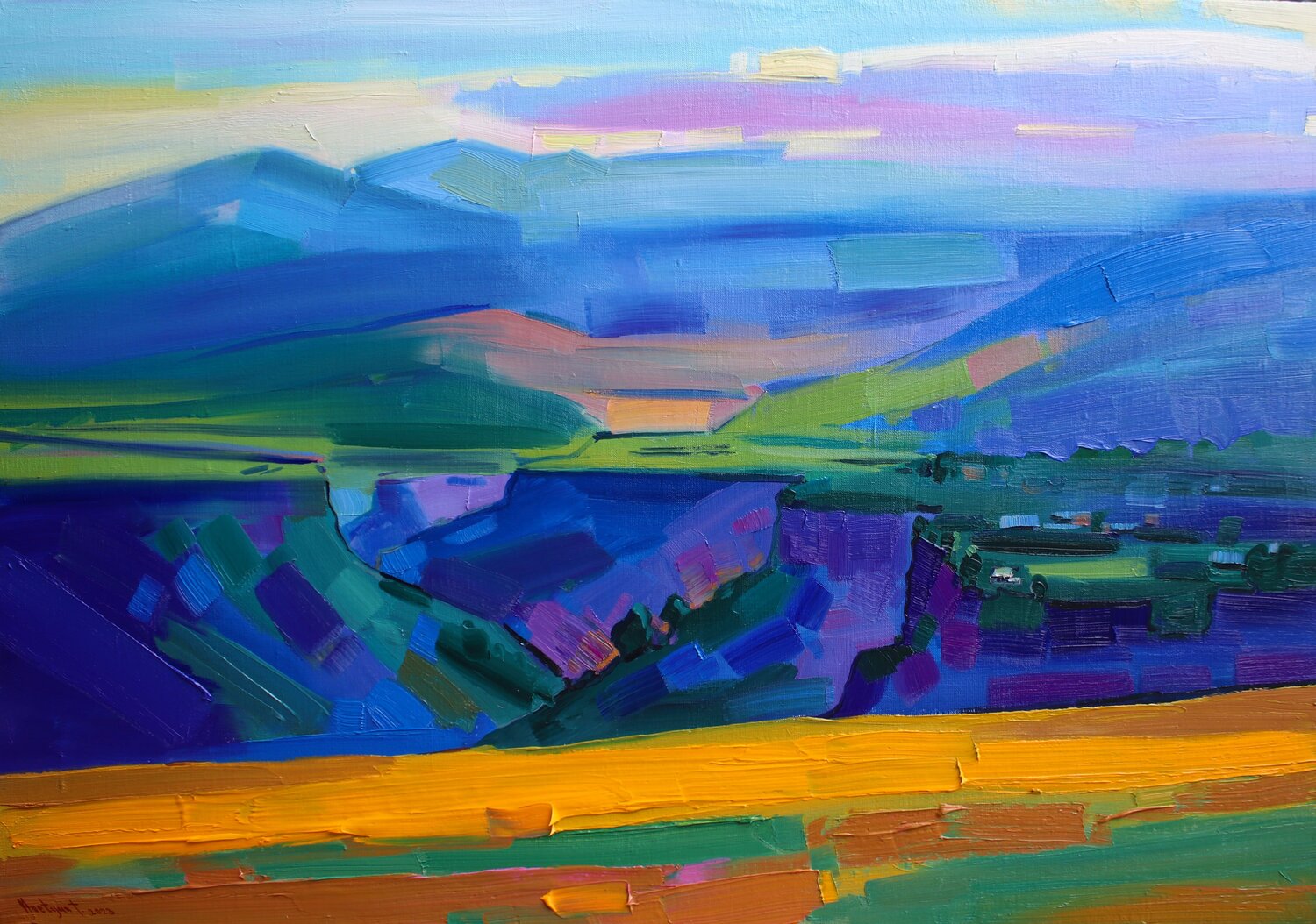 Landscape in Lori Tigran Avetyan