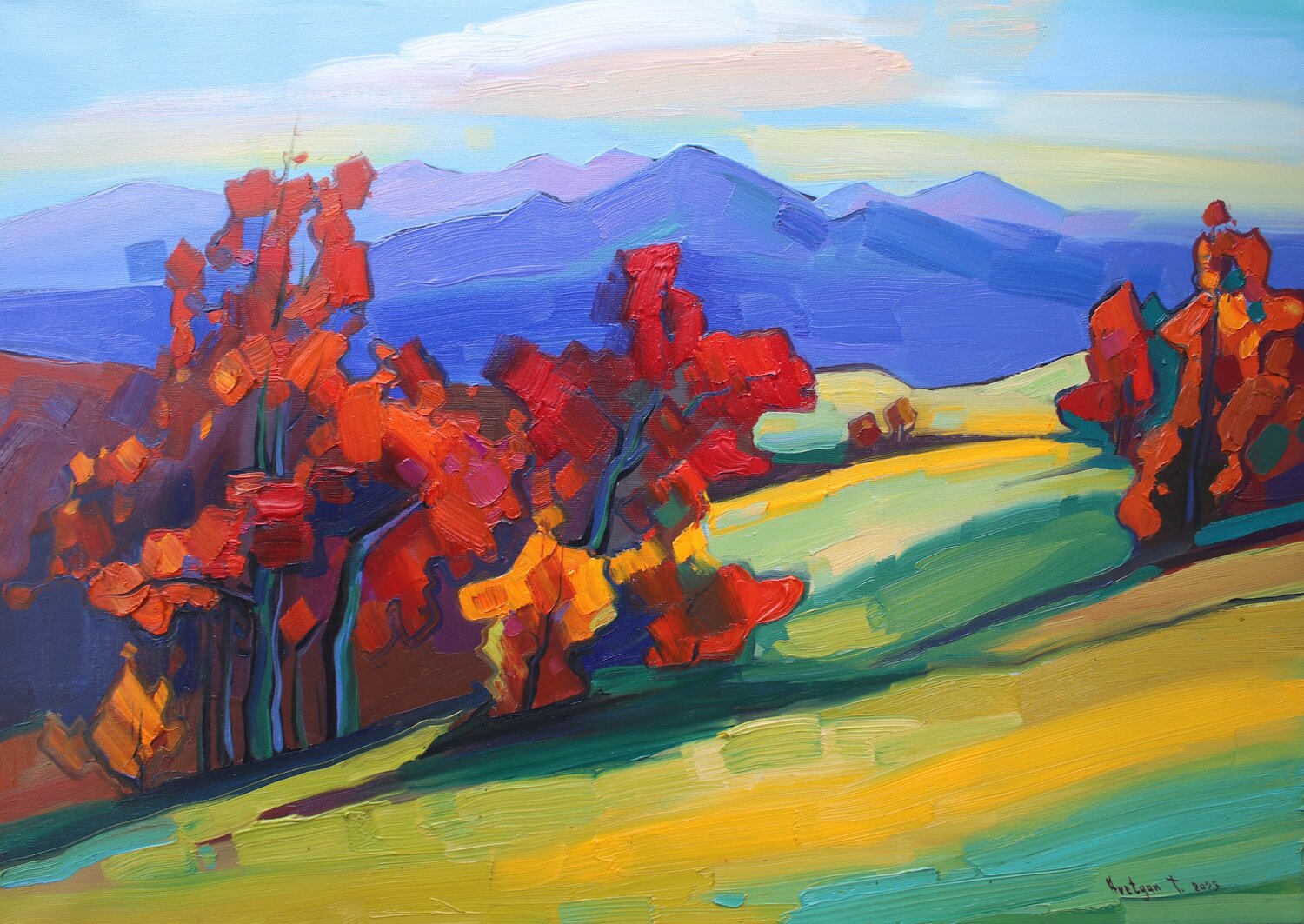 Autumn landscape Tigran Avetyan