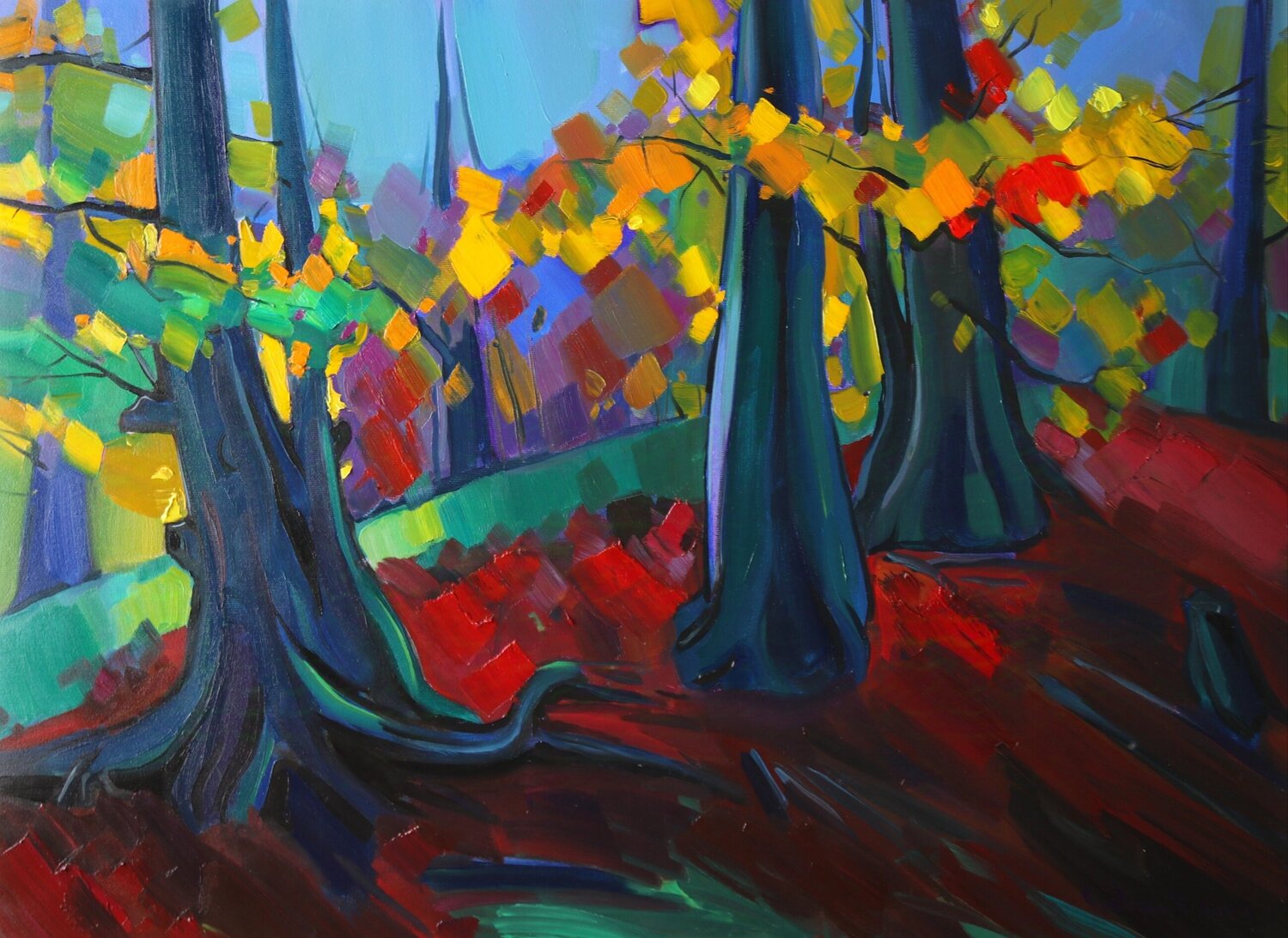 Autumn day in forest Tigran Avetyan