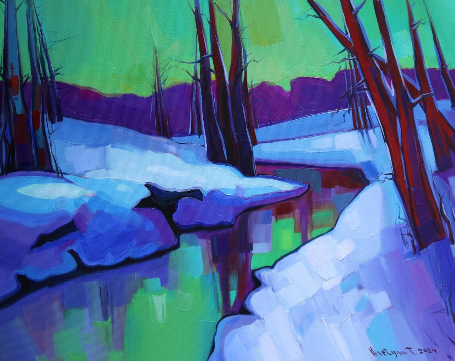 Winter evening Tigran Avetyan