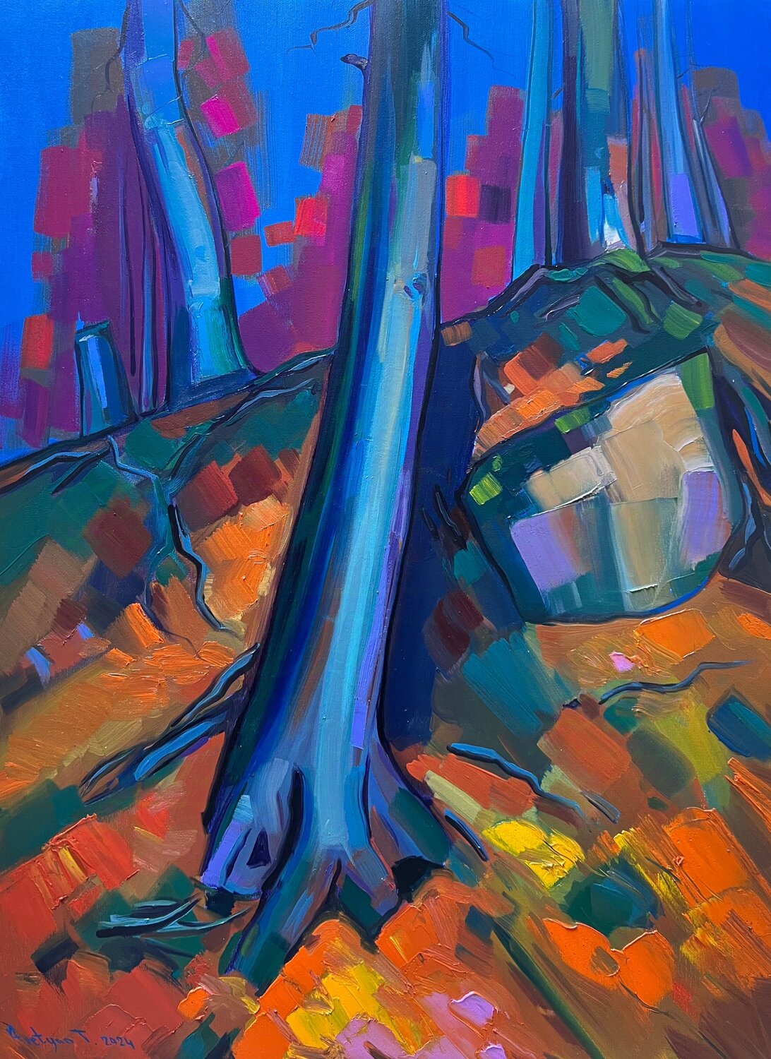 Autumn trees in forest Tigran Avetyan