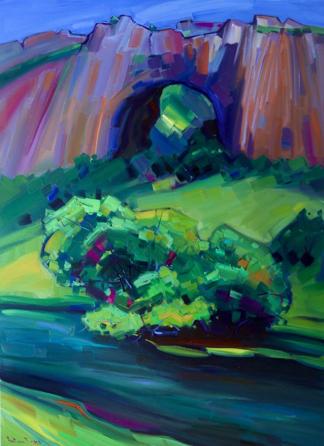 Landscape in Bjni Tigran Avetyan