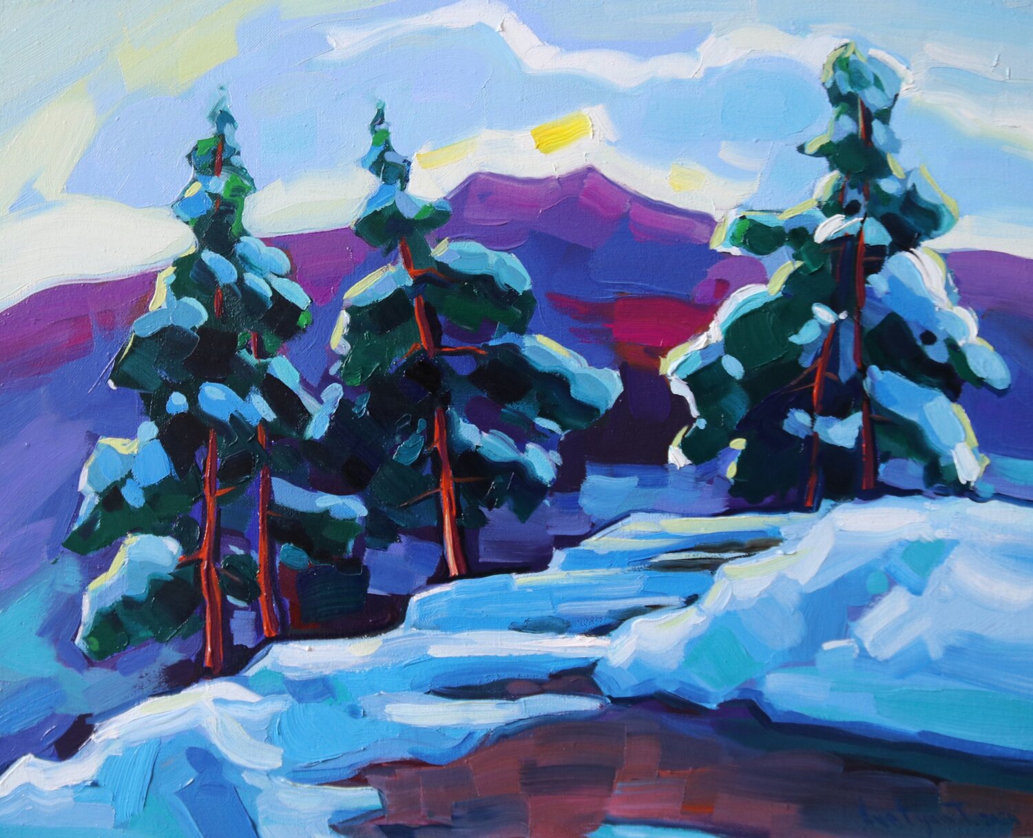 Winter landscape Tigran Avetyan