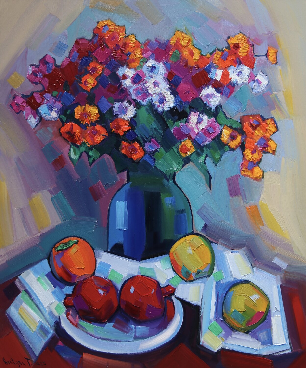 Still life with flowers Tigran Avetyan