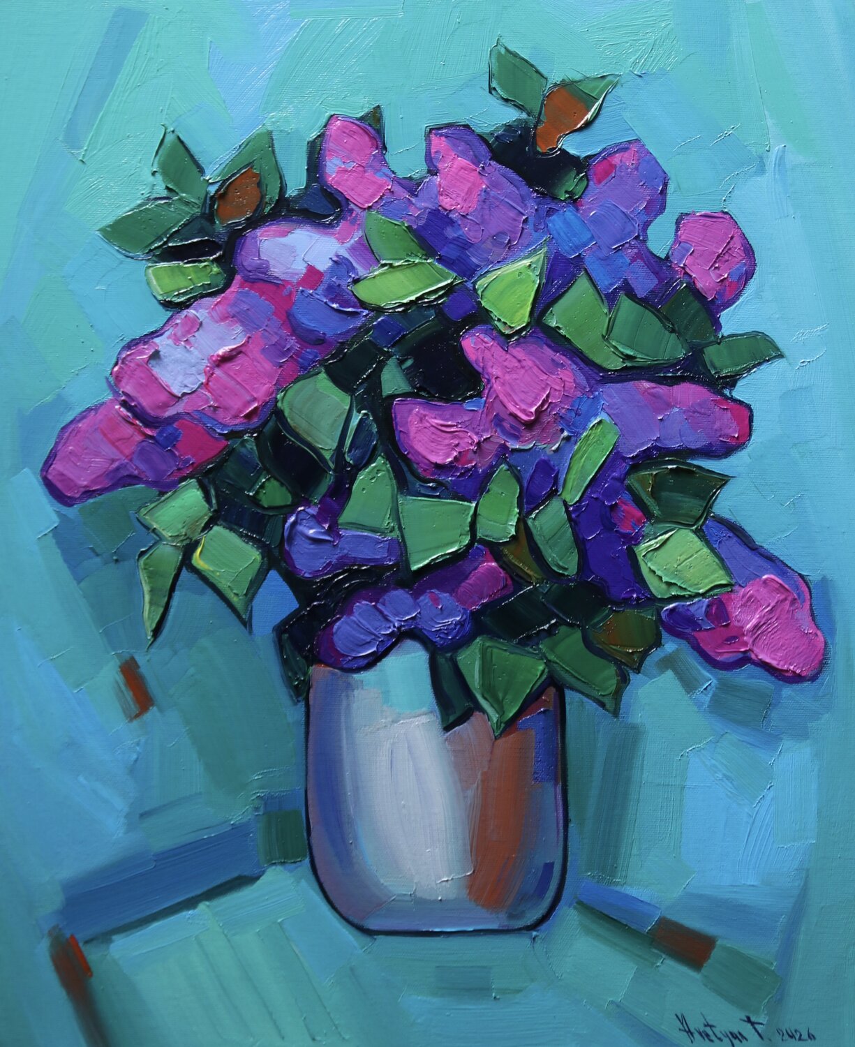 Lilacs Tigran Avetyan Originalgemälde zu verkaufen