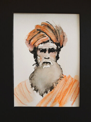 Rajasthani di Sylviane Selma, Disegno in vendita su Singulart