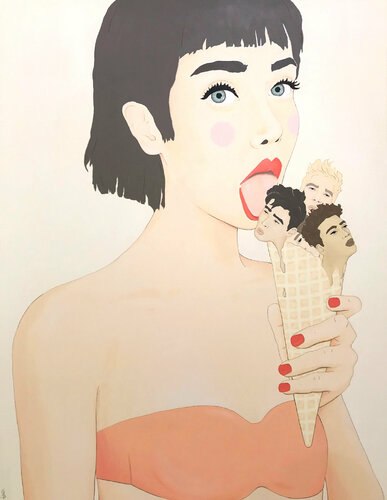 Starvation von Cris Valencia, Malerei kaufen auf Singulart