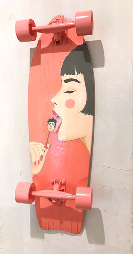 Sweet cannibal von Cris Valencia, Malerei kaufen auf Singulart