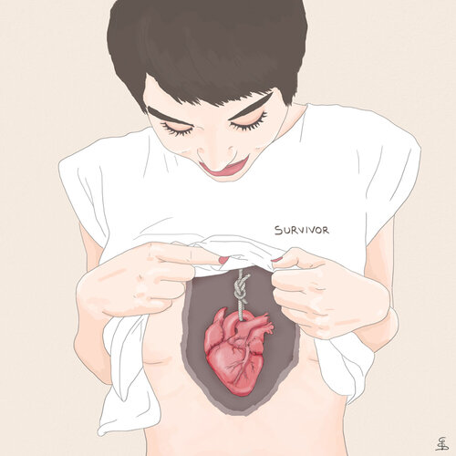 Atar cabos von Cris Valencia, Werk auf Papier kaufen auf Singulart