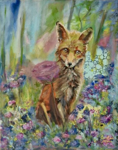 Fox van Carolina Polara, Schilderij te koop op Singulart