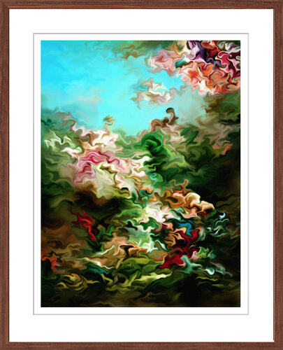 VALLEY OF A BLOSSOMING AWARENESS di Jason Engelbart, Digitale in vendita su Singulart