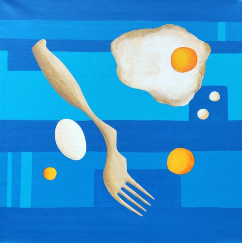 Still life with egg 2. Peter Vamosi