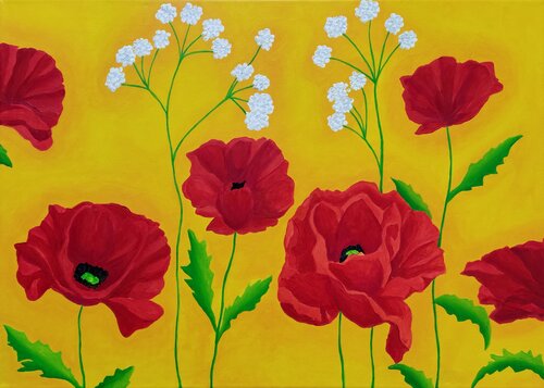 Arrival of spring by Peter Vamosi, Painting for Sale on Singulart