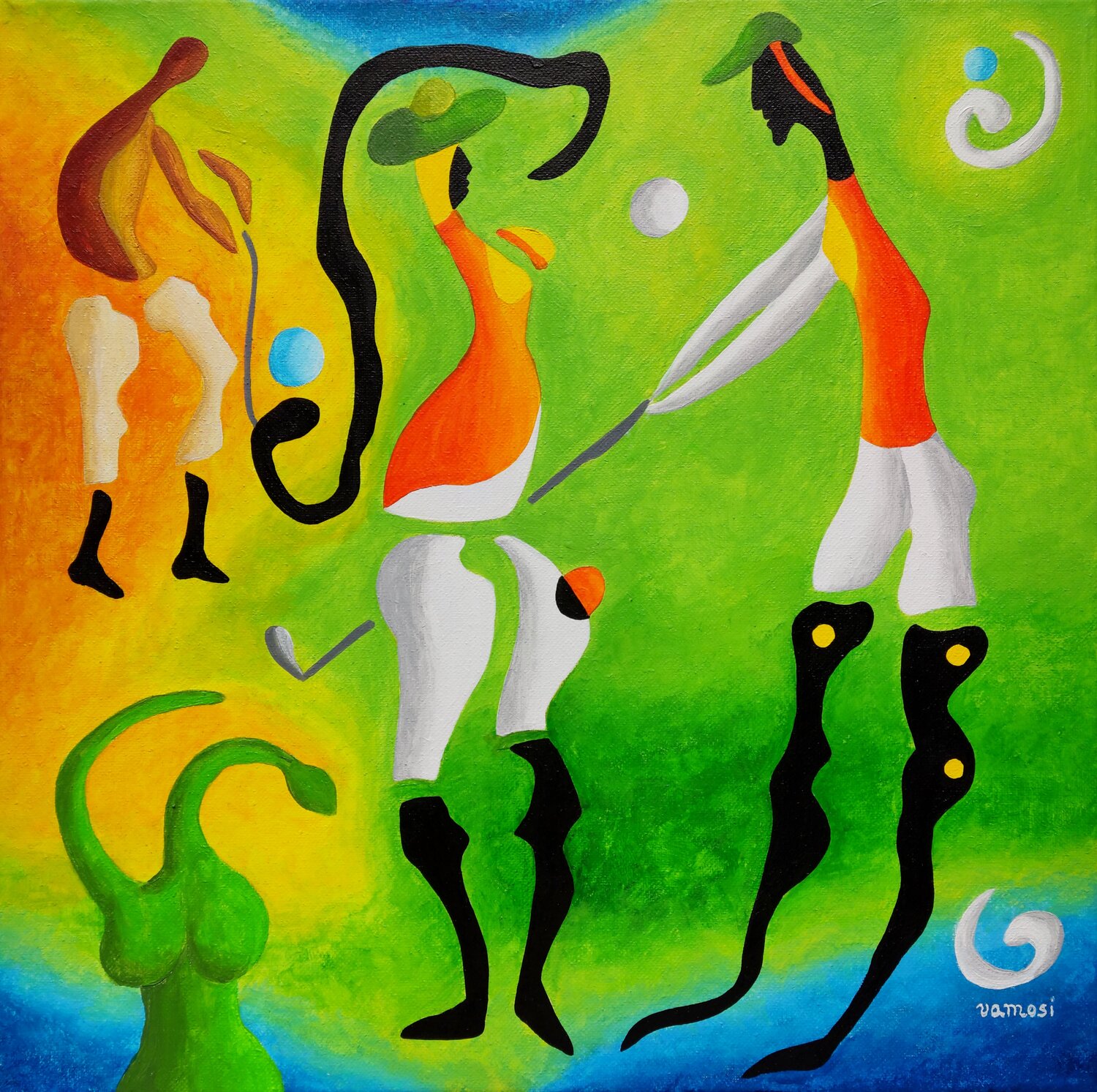 Golf after the rain No.4 Peter Vamosi