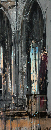 interior of the temple van Alexander Klemens, Schilderij te koop op Singulart