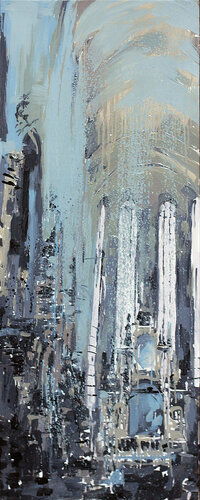 Interior of the temple N8 van Alexander Klemens, Schilderij te koop op Singulart