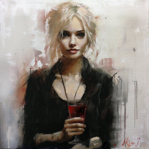 In the shadow of Prague's van Alexander Klemens, Schilderij te koop op Singulart