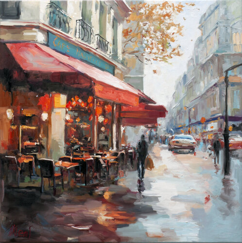 Parisian Moments van Alexander Klemens, Schilderij te koop op Singulart