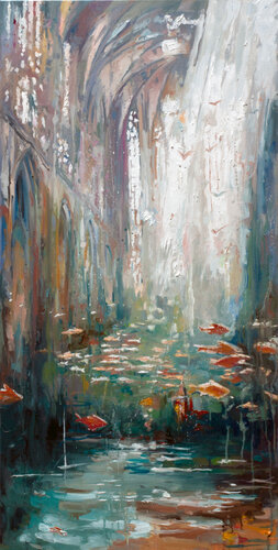 The Border by Alexander Klemens, Painting for Sale on Singulart