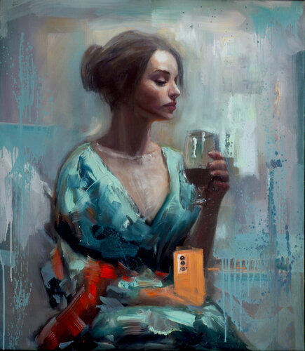 Silent Interval by Alexander Klemens, Painting for Sale on Singulart