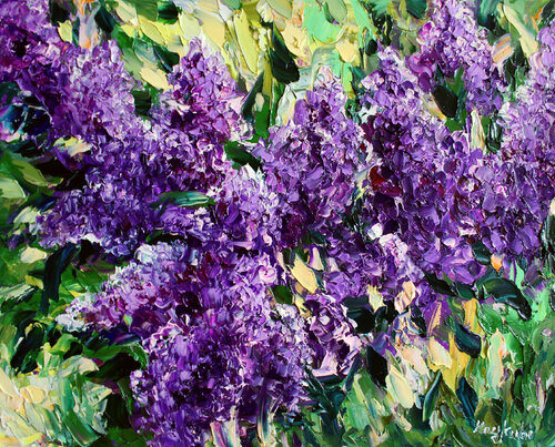 Lilac van Haykuhi Khachatryan, Schilderij te koop op Singulart