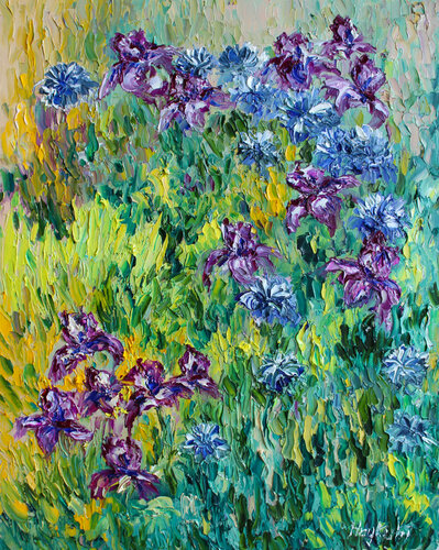 Breathing flowers van Haykuhi Khachatryan, Schilderij te koop op Singulart