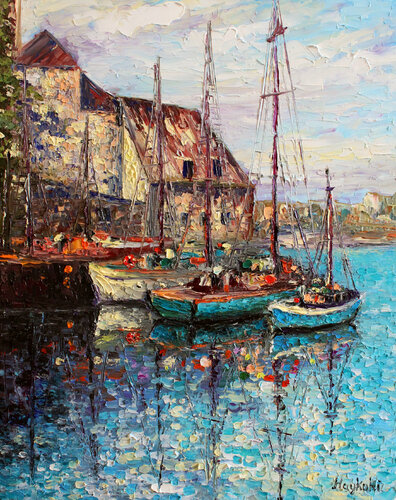 Harbour van Haykuhi Khachatryan, Schilderij te koop op Singulart