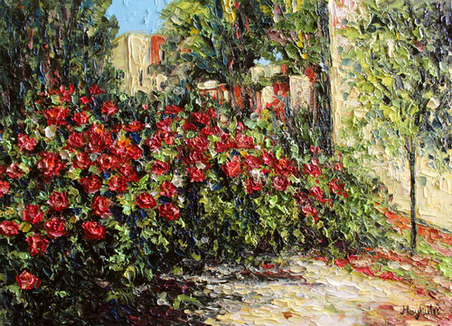 The Yard von Haykuhi Khachatryan, Malerei kaufen auf Singulart