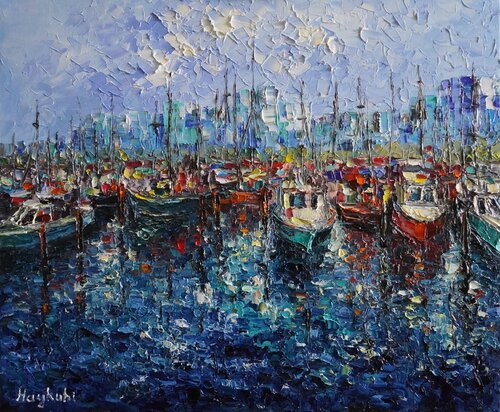 Harbour van Haykuhi Khachatryan, Schilderij te koop op Singulart