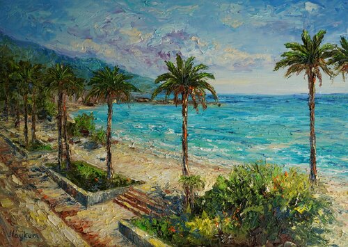 Cote d'Azur van Haykuhi Khachatryan, Schilderij te koop op Singulart