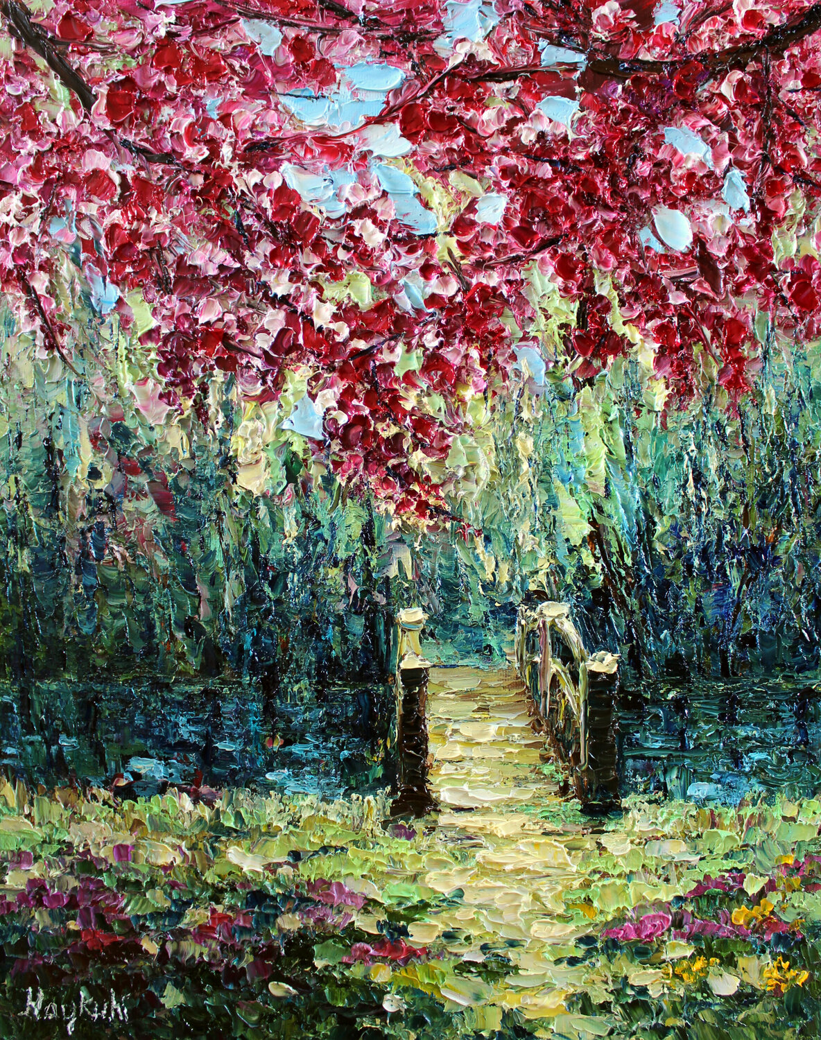 Blooming garden Haykuhi Khachatryan